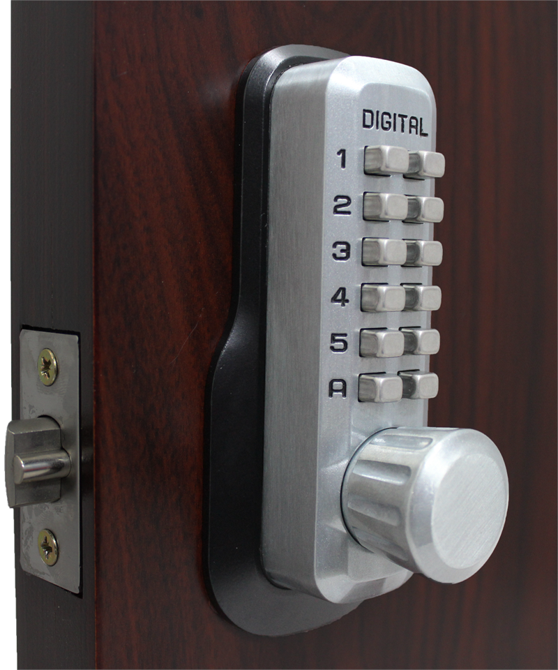 Lockey M230DC MG Keyless Mechanical Digital Double Sided Springlatch Door Lock